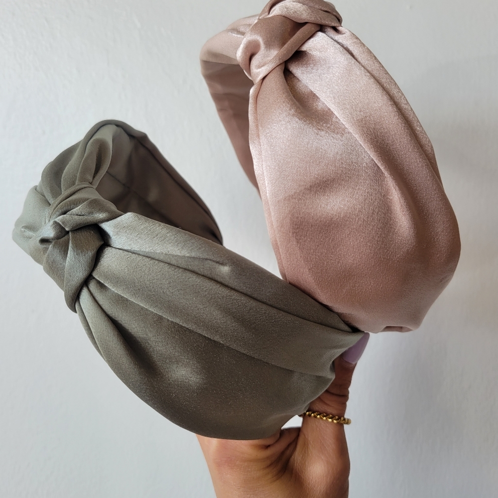 Satin headband